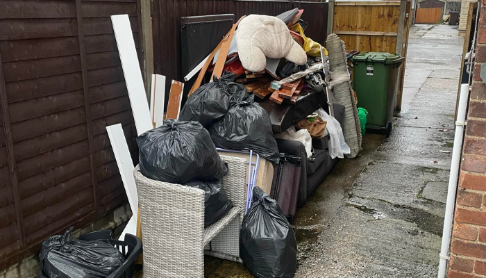 Rubbish Removal Before